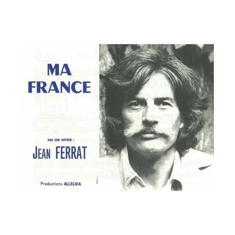 sheet music MA FRANCE Jean FERRAT