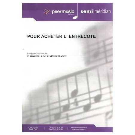 POUR ACHETER L'ENTRECÔTE