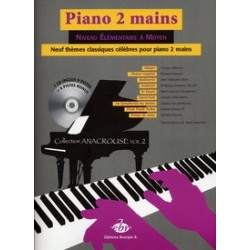 PIANO 2 MAINS - ANACROUSE...