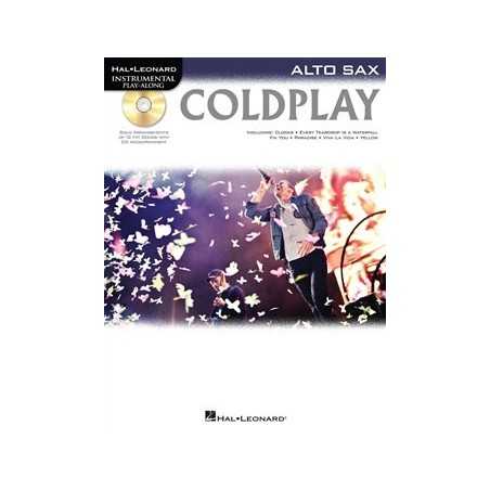 ALTO SAX PLAY-ALONG : COLDPLAY HITS (+CD)