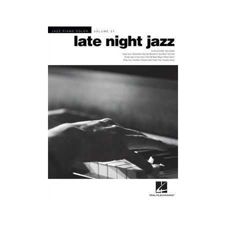 JAZZ PIANO SOLOS VOL.27 LATE NIGHT JAZZ