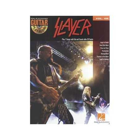 GUITAR PLAY-ALONG VOL.156 - SLAYER (+CD)