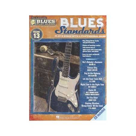 BLUES PLAY-ALONG VOL.13 – BLUES STANDARDS (+CD)
