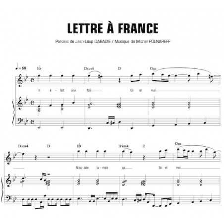 LETTRE A FRANCE