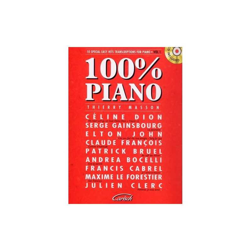 100% PIANO VOL.1 (+CD)