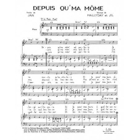 DEPUIS QU'MA MÔME