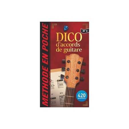 MUSIC EN POCHE N°2 - DICO D'ACCORDS DE GUITARE