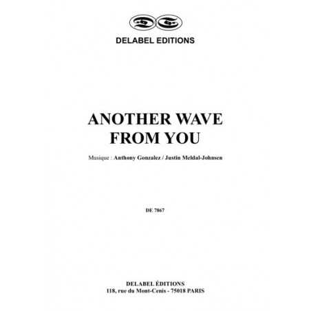ANOTHER WAVE FROM YOU