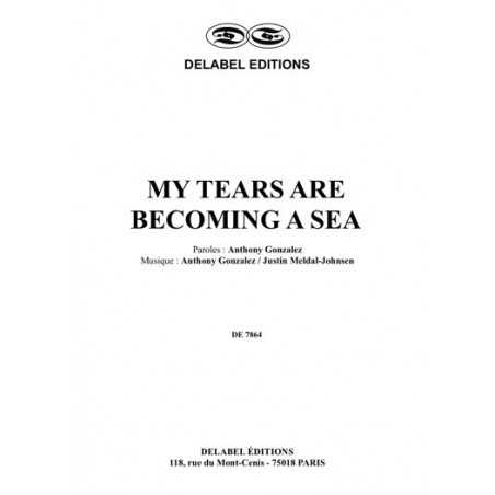 MY TEARS ARE BECOMING A SEA