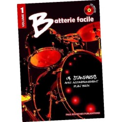 BATTERIE FACILE VOL.1 (+CD)