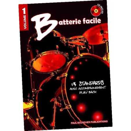 BATTERIE FACILE VOL.1 (+CD)
