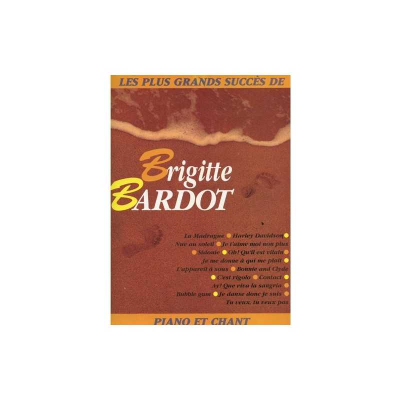 Partition LES PLUS GRANDS SUCCÈS DE BRIGITTE BARDOT