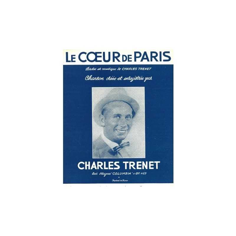 Partition Le cœur de Paris de Charles Trenet