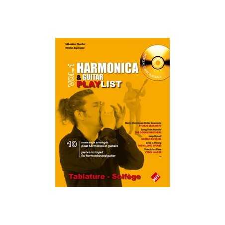 HARMONICA ET GUITARE PLAYLIST (+CD)