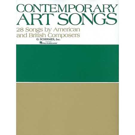 CONTEMPORARY ART SONGS : 28 SONGS BY AMERICAN AND BRITISH COMPOSERS