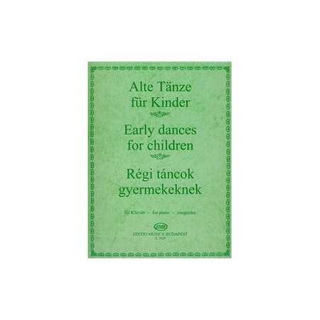 ALTE TÄNZE FÜR KINDER - EARLY DANCES FOR CHILDREN