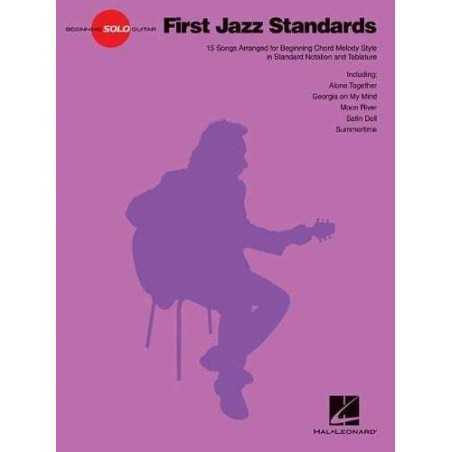 BEGINNING SOLO GUITAR - FIRST JAZZ STANDARDS