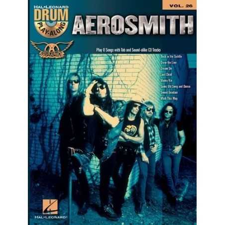 DRUM PLAY-ALONG VOL.26 AEROSMITH (+CD)