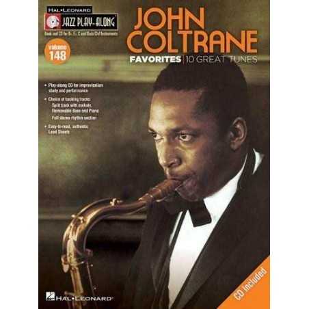 JAZZ PLAY-ALONG VOL.148 JOHN COLTRANE FAVORITES (+CD)