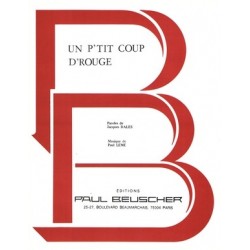Sheet music UN P'TIT COUP D'ROUGE Andrex pdf
