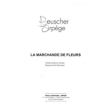 LA MARCHANDE DE FLEURS