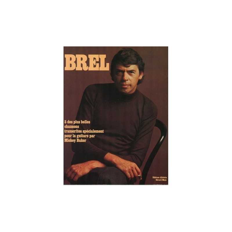 Sheet music BREL 5 DES PLUS BELLES CHANSONS
