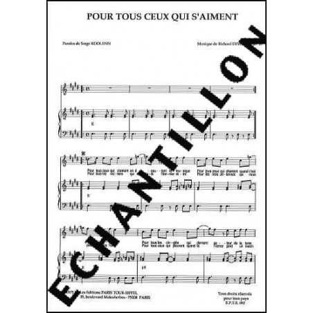 POUR TOUS CEUX QUI S'AIMENT