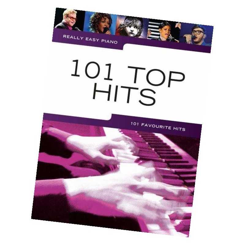 Partition REALLY EASY PIANO 101 TOP HITS