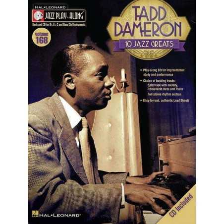 JAZZ PLAY-ALONG VOL.168 TADD DAMERON (+CD)