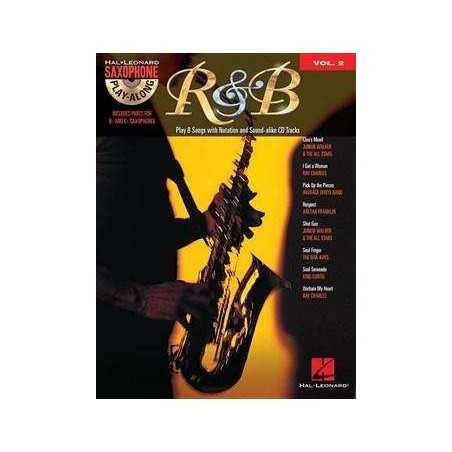 SAXOPHONE PLAY-ALONG VOLUME 2 R&B (+CD)