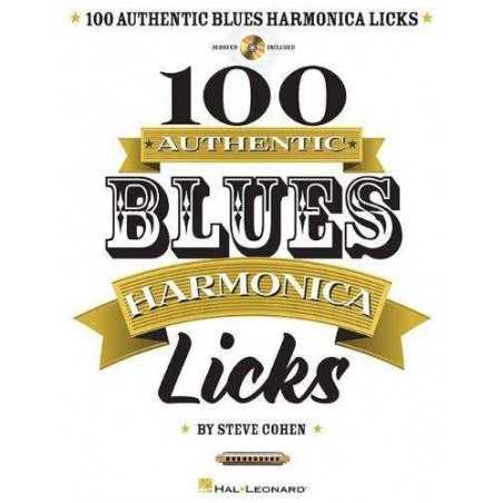 100 AUTHENTIC BLUES HARMONICA LICKS (+CD)
