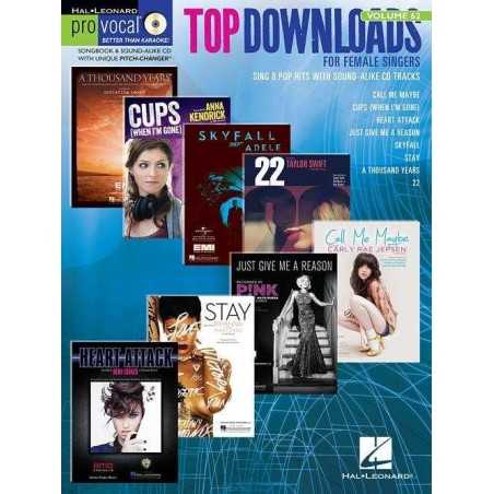 TOP DOWNLOADS PRO VOCAL WOMEN’S EDITION VOL.62 (+CD)