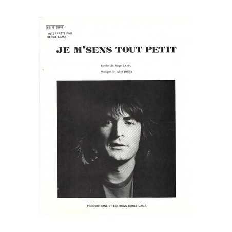 JE M'SENS TOUT PETIT 