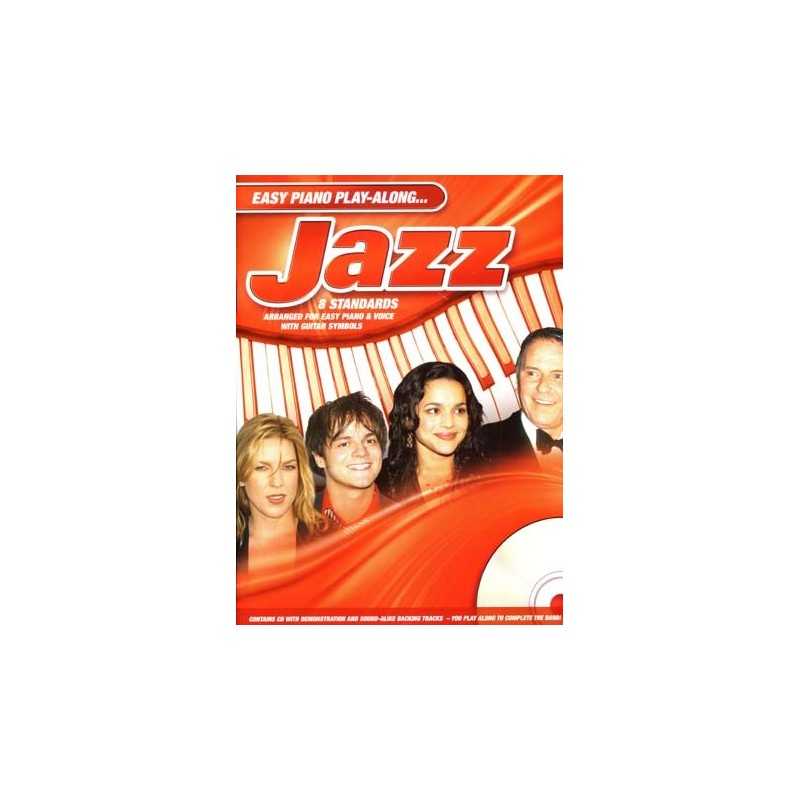 EASY PIANO PLAY-ALONG JAZZ 8 STANDARDS (+CD)