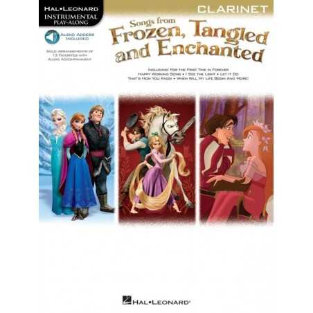 INSTRUMENTAL PLAY-ALONG FROZEN, TANGLED AND ENCHANTED CLARINET
