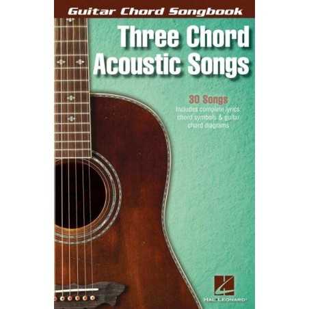 THREE CHORD ACOUSTIC SONGS GUITAR CHORD SONGBOOK