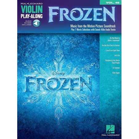 VIOLIN PLAY-ALONG VOL.48 FROZEN (+CD)
