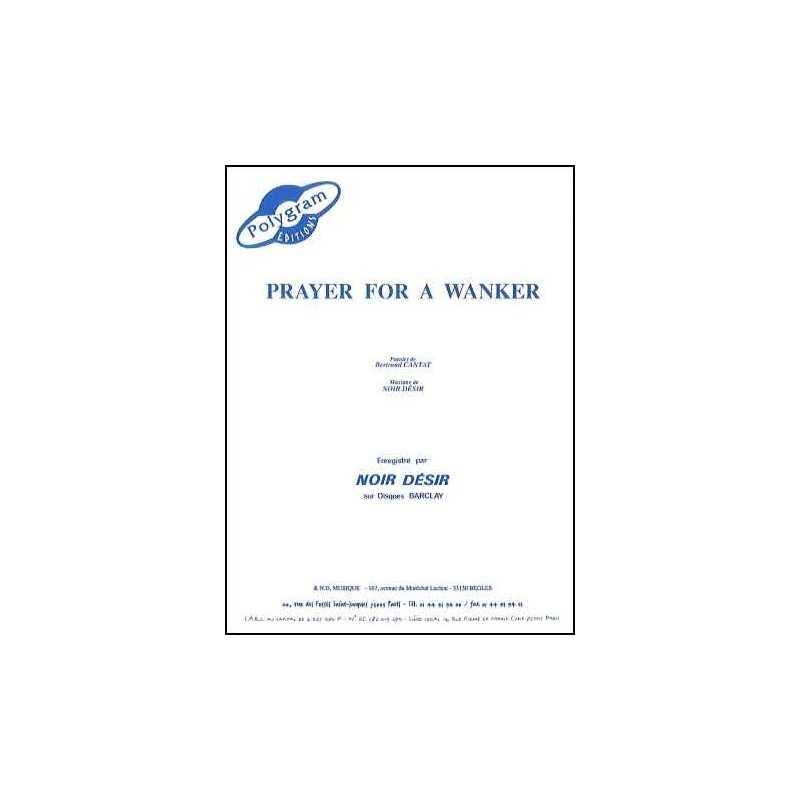 PRAYER FOR A WANKER