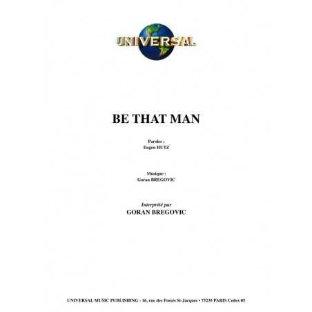 BE THAT MAN