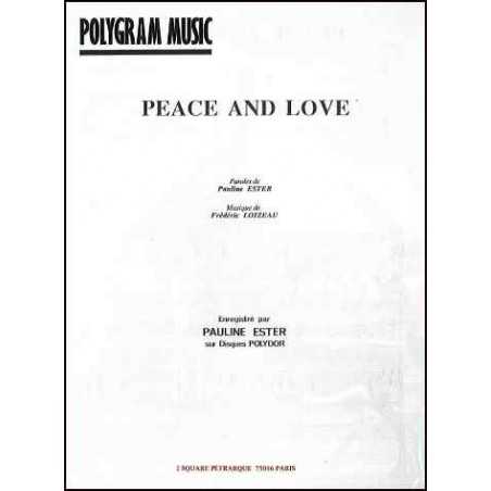 PEACE AND LOVE
