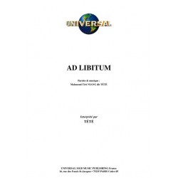 AD LIBITUM
