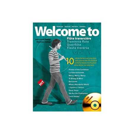 WELCOME TO FLÛTE TRAVERSIÈRE - VOL.1 (+CD)