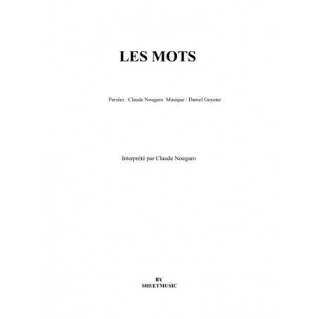 LES MOTS