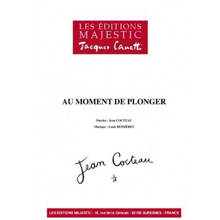 AU MOMENT DE PLONGER