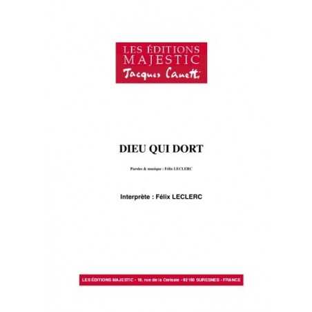 DIEU QUI DORT