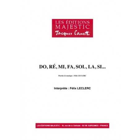 DO, RÉ, MI, FA, SOL, LA, SI