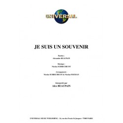 JE SUIS UN SOUVENIR