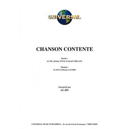 CHANSON CONTENTE