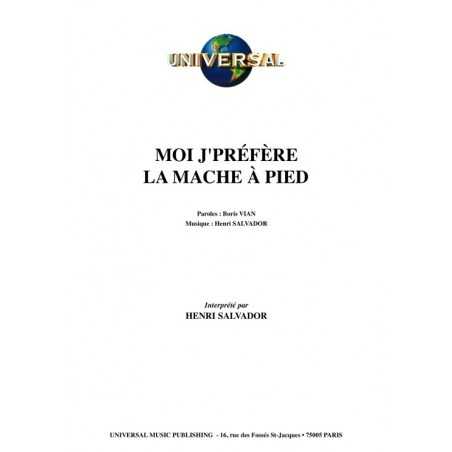 MOI J'PRÉFÈRE LA MARCHE À PIED