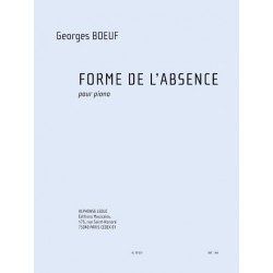 FORME DE L'ABSENCE